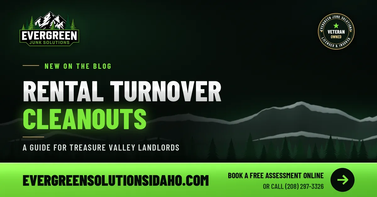 Rental Property Turnover Cleanouts: a landlord guide from veteran-owned Evergreen Junk Solutions